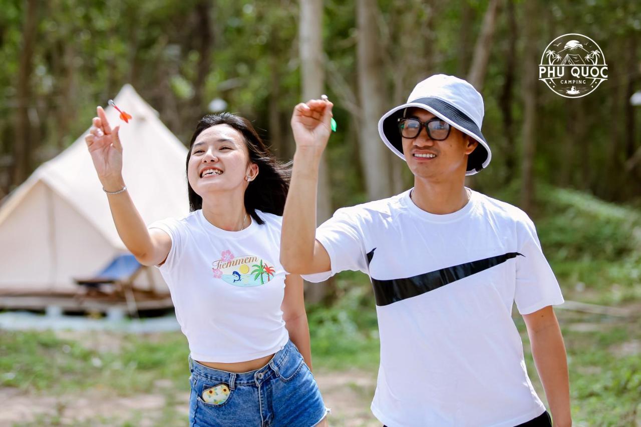 Phu Quoc Camping Bed and Breakfast Exterior foto